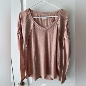 Lucky Brand Blush Long Sleeve Tee